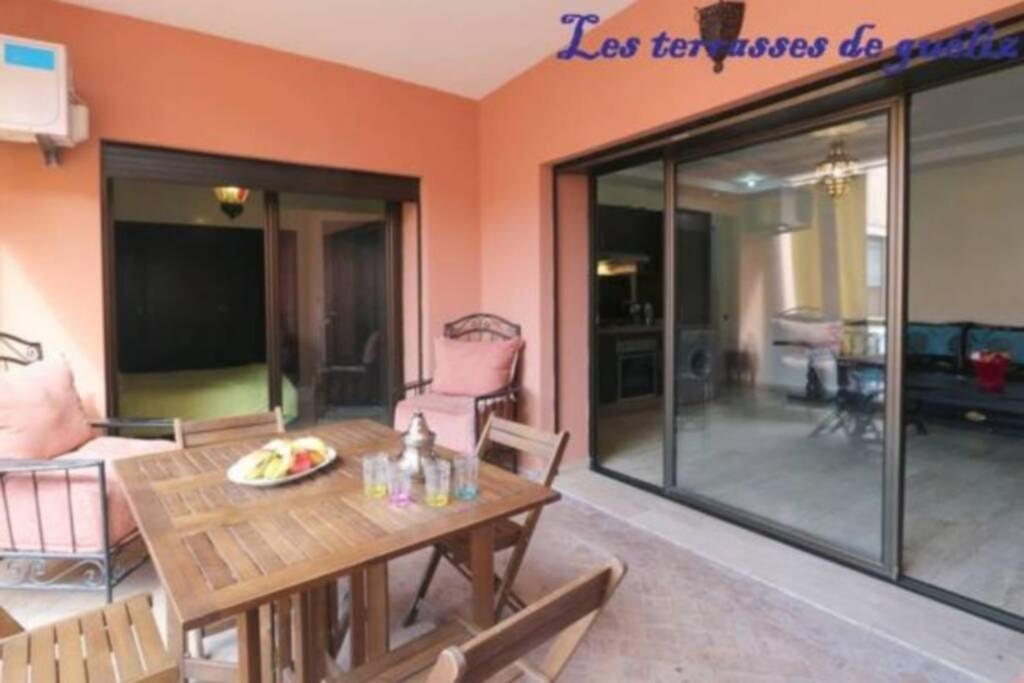 Ferienwohnung Les Terrasses De Gueliz Marrakesch Exterior foto