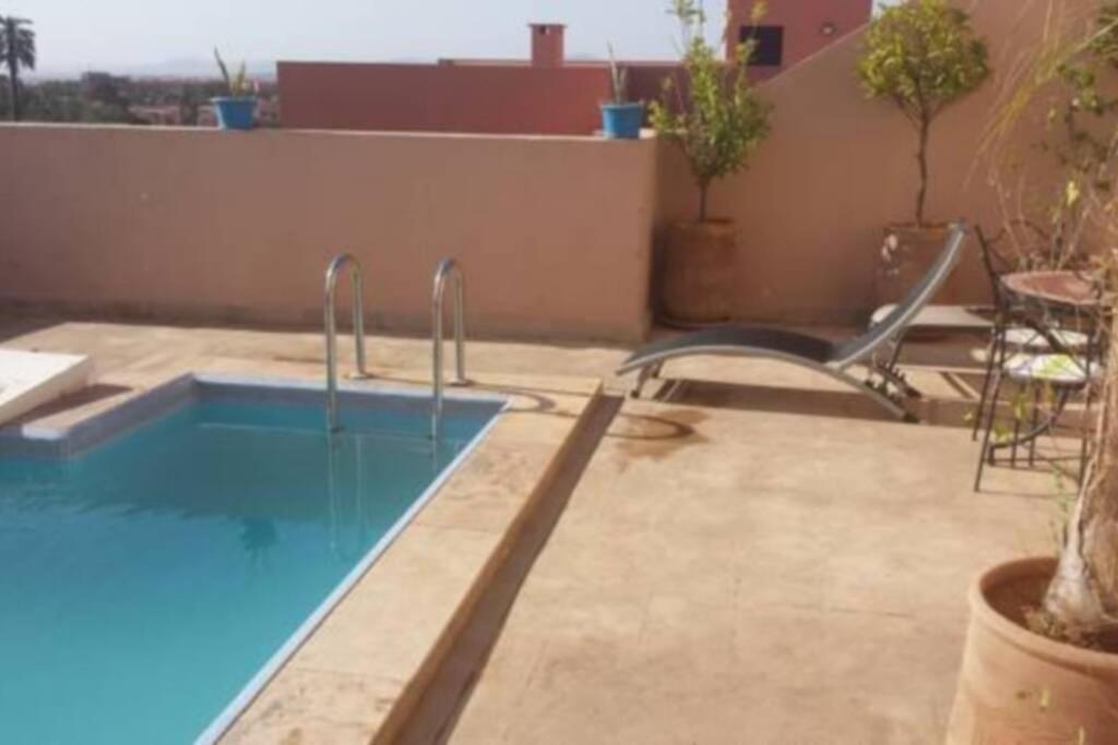 Ferienwohnung Les Terrasses De Gueliz Marrakesch Exterior foto