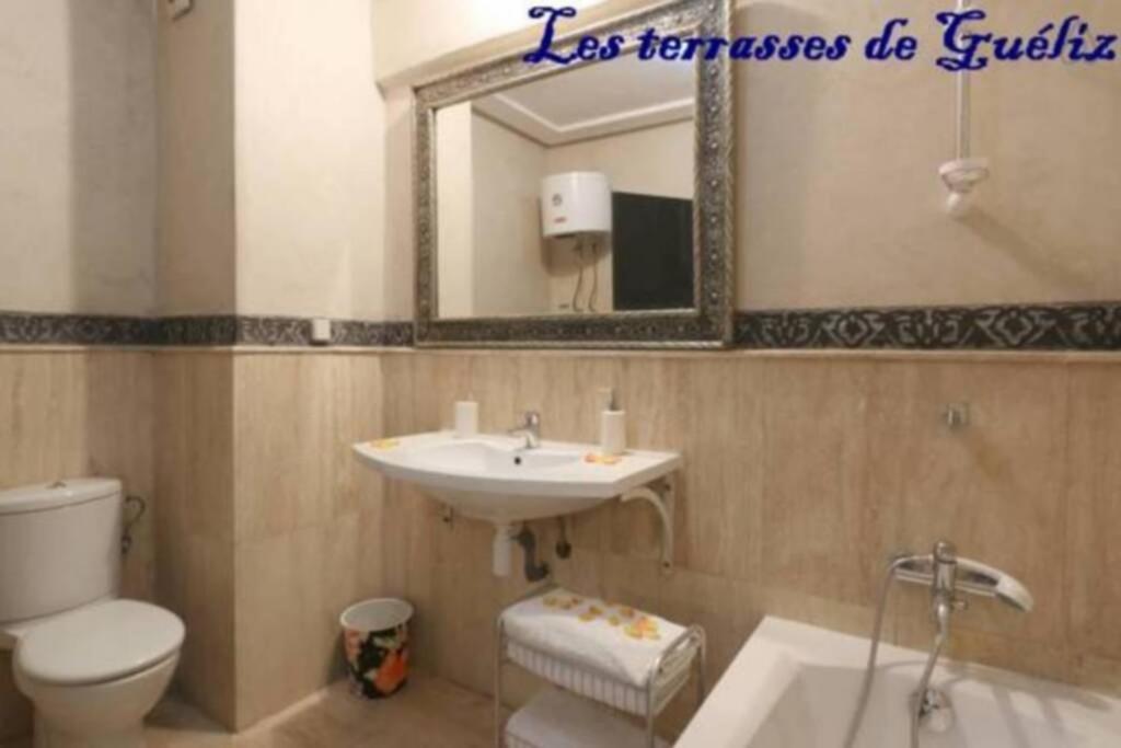 Ferienwohnung Les Terrasses De Gueliz Marrakesch Exterior foto