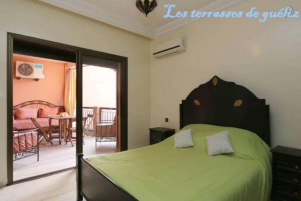 Ferienwohnung Les Terrasses De Gueliz Marrakesch Exterior foto