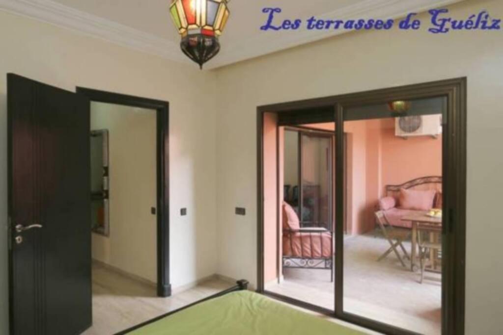 Ferienwohnung Les Terrasses De Gueliz Marrakesch Exterior foto
