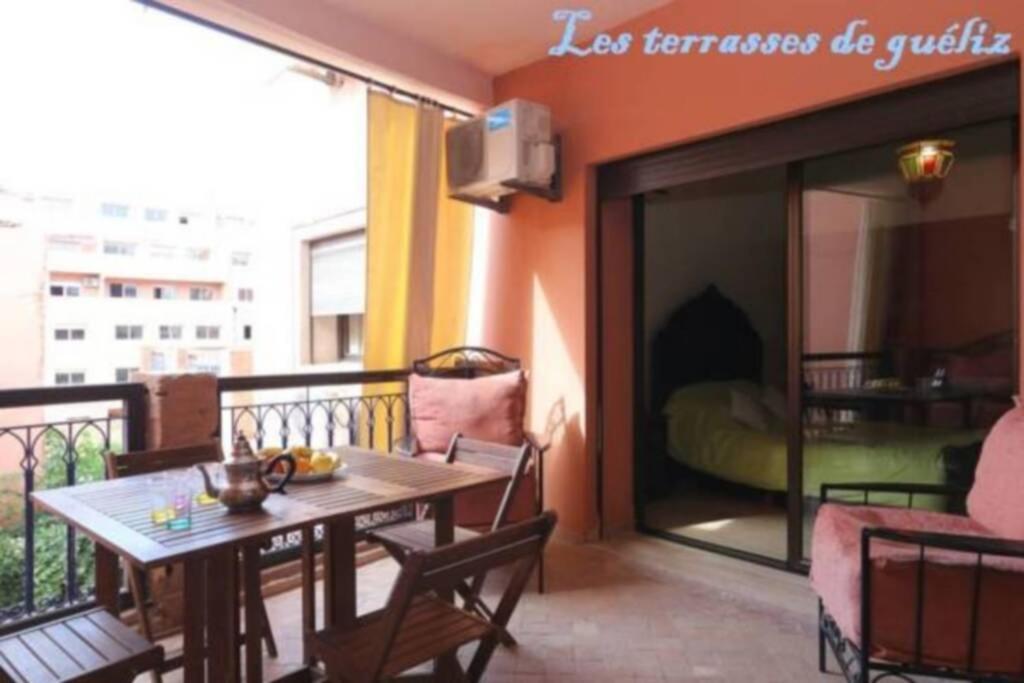 Ferienwohnung Les Terrasses De Gueliz Marrakesch Exterior foto